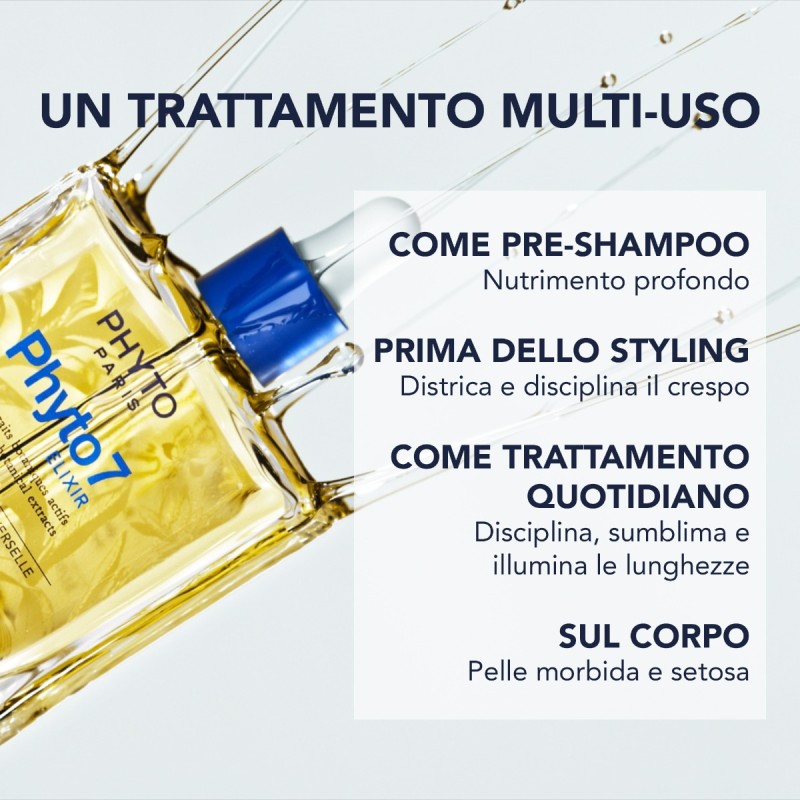 Phyto 7 Elixir Olio Sublimante Disciplinante 100 ml