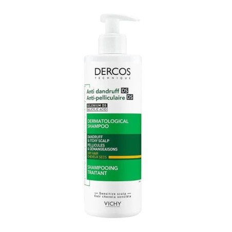 Vichy Dercos Shampoo Antiforfora DS Capelli Secchi, 390ml