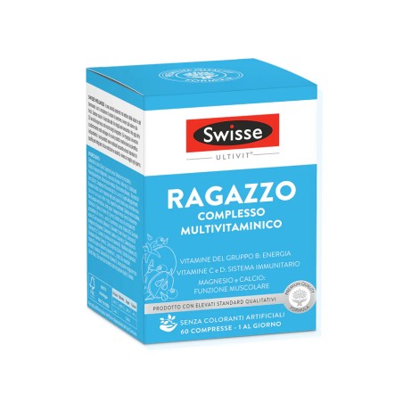 Swisse Ragazzo multivitaminico per energia e difese 60 compresse