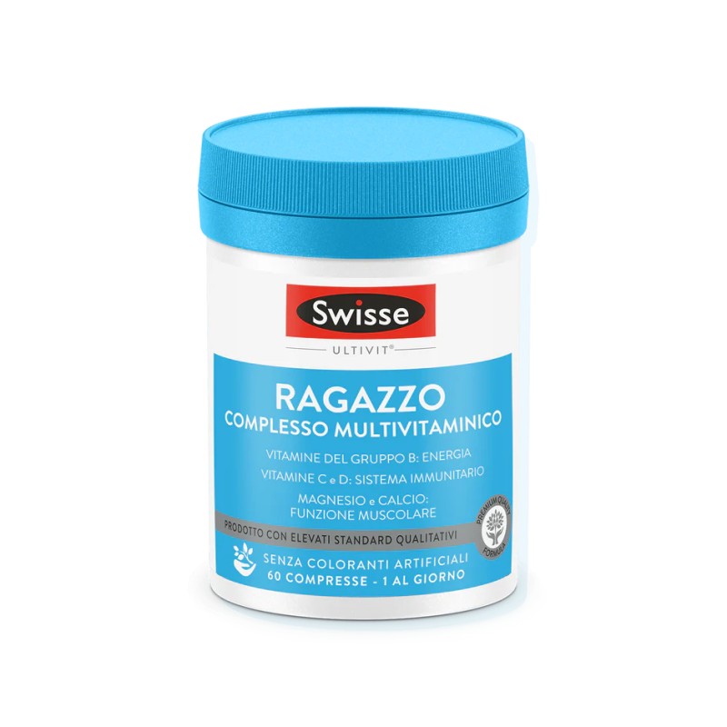 Swisse Ragazzo multivitaminico per energia e difese 60 compresse