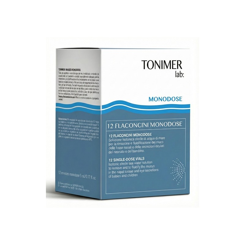 Tonimer Lab monodose 12 flaconcini 5 ml