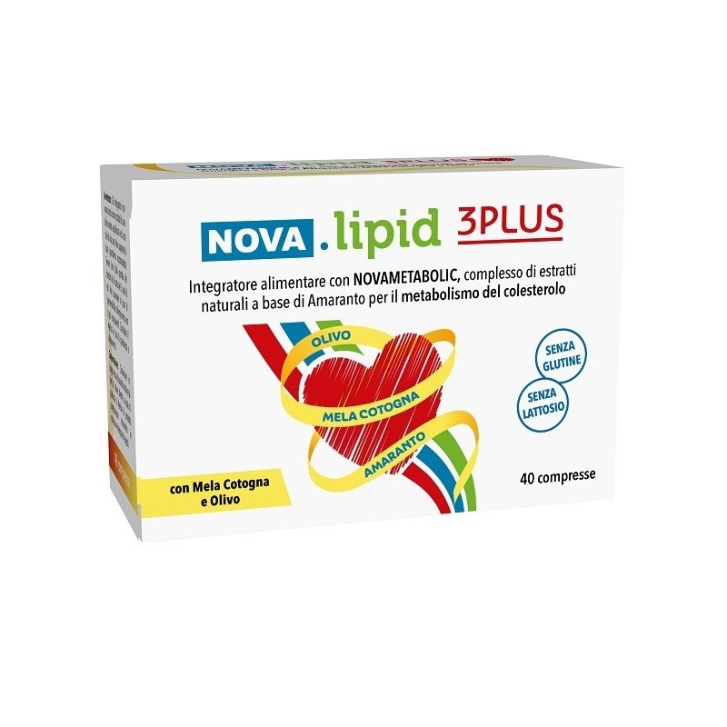 Nova Lipid 3 Plus integratore per mantere i normali livelli di colesterolo 40 compresse
