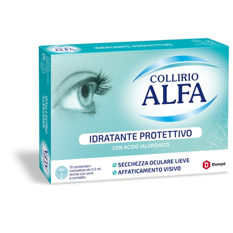 Collirio Alfa Idratante Protettivo Monodose 10 Flaconcini
