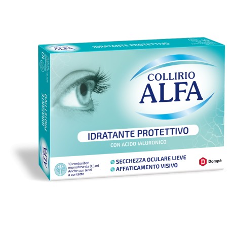 Collirio Alfa Idratante Protettivo Monodose 10 Flaconcini