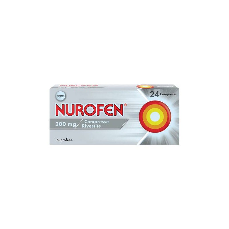 Nurofen 24 Compresse Rivestite 200MG - Scadenza del prodotto 31/08/2026