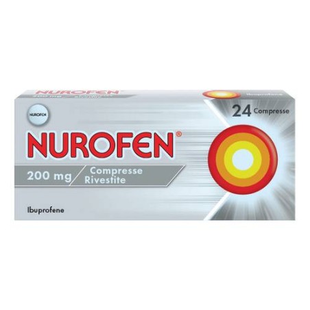 Nurofen 24 Compresse Rivestite 200MG - Scadenza del prodotto 31/08/2026