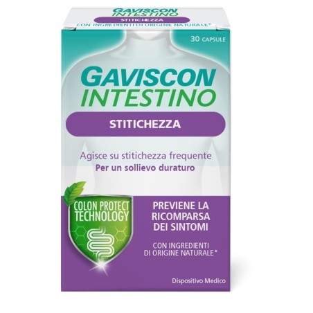 Gaviscon Intestino Stitichezza per la motilità intestinale 30 Capsule
