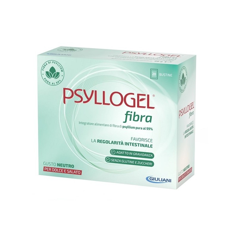 Psyllogel Fibra Neutro 20 Bustine Giuliani