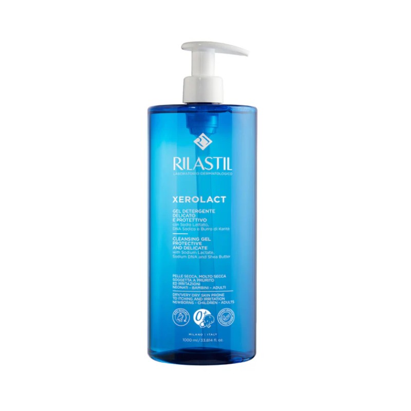 Rilastil Xerolact Gel Detergente protettivo pelli secche 1000 ml