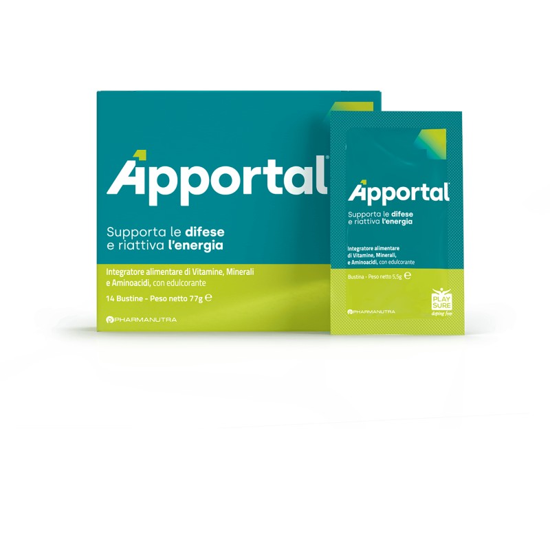 PharmaNutra Apportal integratore energetico 14 Bustine