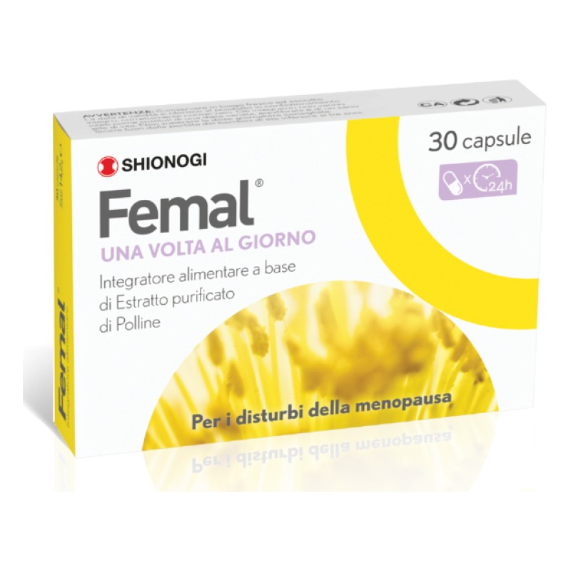 Shionogi Femal integratore per menopausa 30 capsule