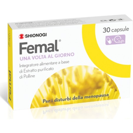 Shionogi Femal integratore per menopausa 30 capsule