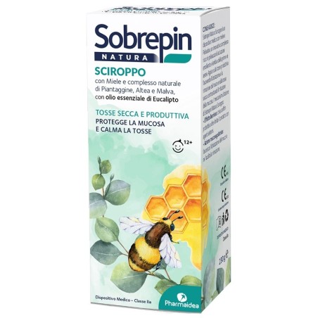 SOBREPIN NATURA SCIROPPO 180 ML - Scadenza 30/09/2026