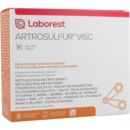 Laborest Artrosulfur Visc 16 Bustine Integratore Articolazioni