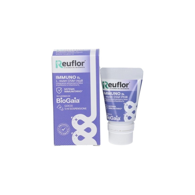 Italchimici Reuflor D3 Gocce Integratore Fermenti Lattici 5 Ml