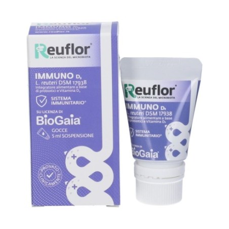 Italchimici Reuflor D3 Gocce Integratore Fermenti Lattici 5 Ml