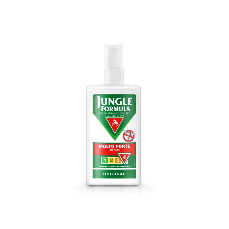 Jungle Formula Molto Forte repellente per zanzare e zecche da 75 ml