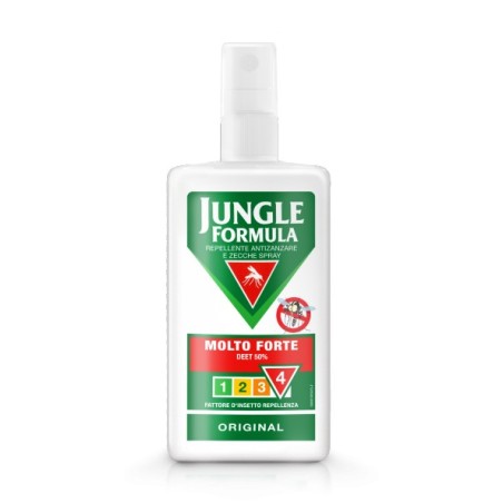 Jungle Formula Molto Forte repellente per zanzare e zecche da 75 ml