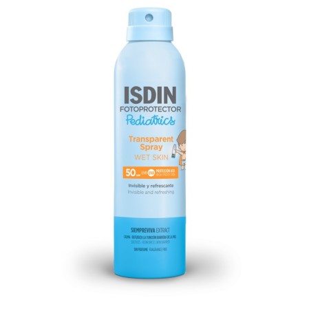 ISDIN Transparent Spray Pediatrics SPF 50 fotoprotettore corpo 250 ml