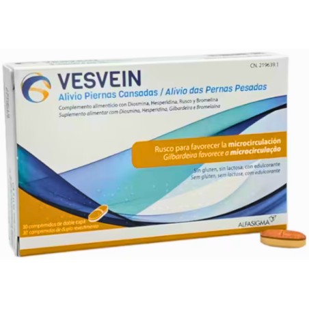 Alfasigma Vesvein gambe sollievo gambe pesanti 30 compresse