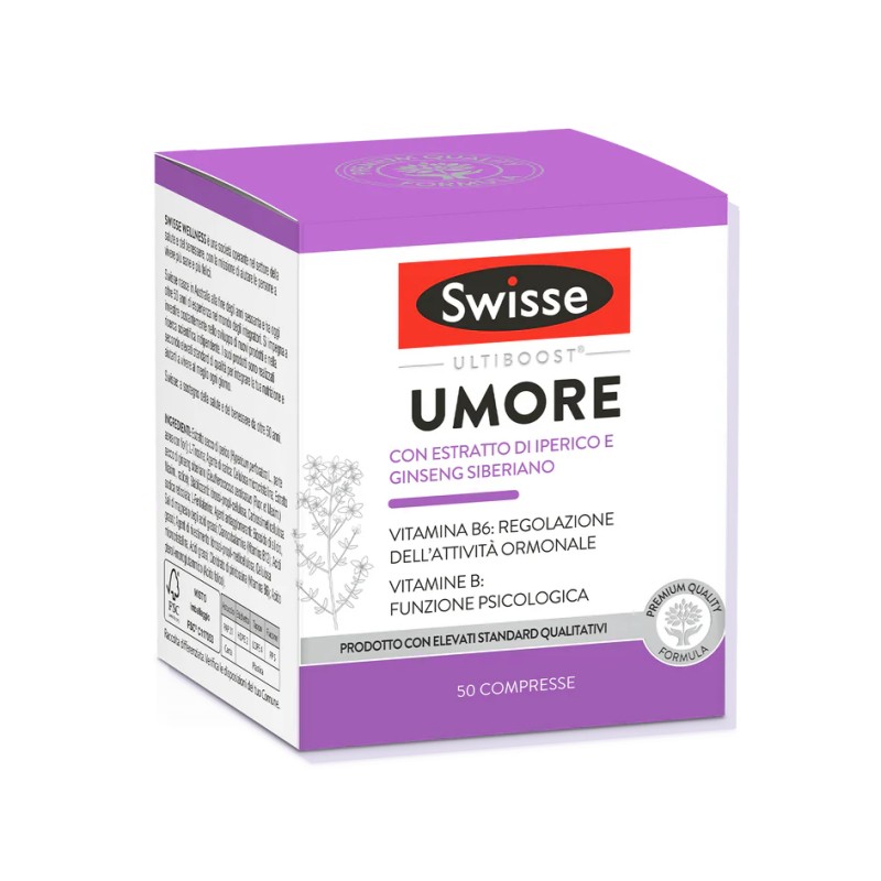 Swisse Umore integratore per benessere mentale 50 cpr