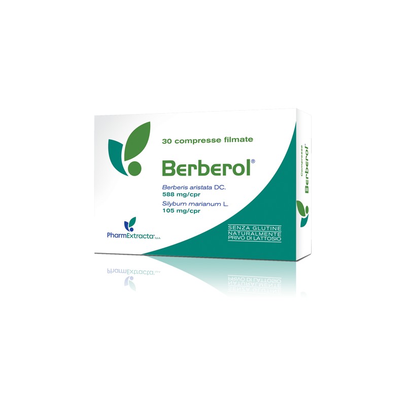 Pharmextracta Berberol integratore per il controllo del colesterolo 30 cp
