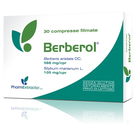 Pharmextracta Berberol integratore per il controllo del colesterolo 30 cp