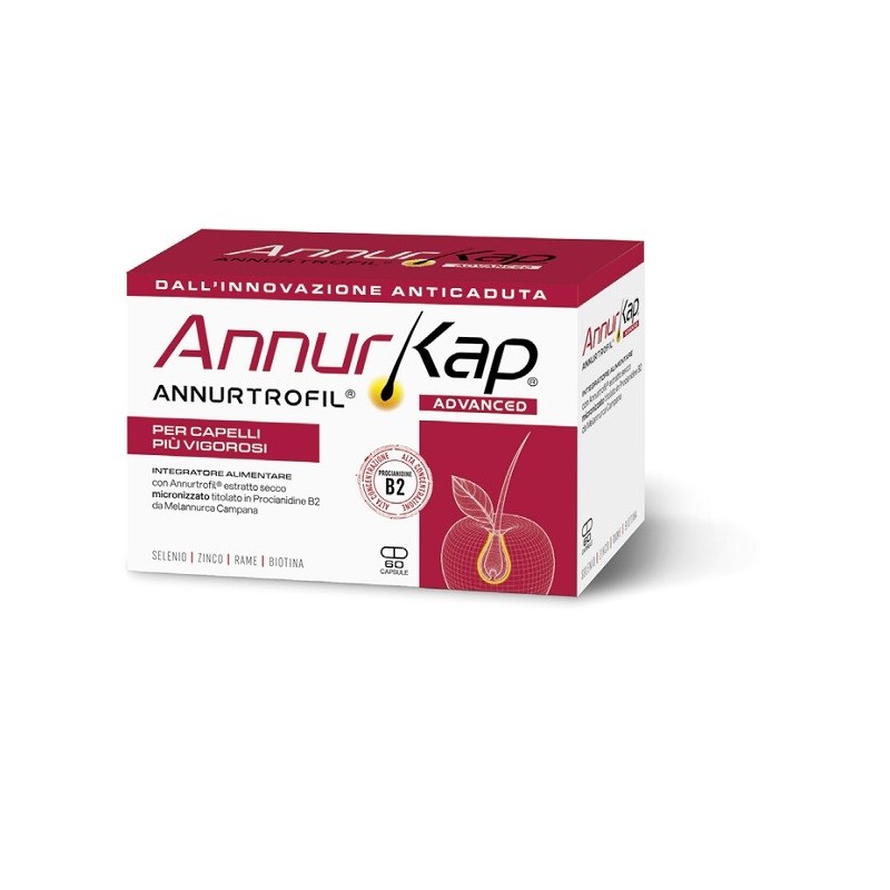 Annurkap Advanced integratore per la salute dei capelli 90 capsule