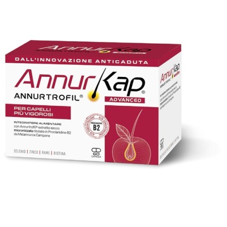 Annurkap Advanced integratore per la salute dei capelli 90 capsule