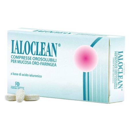 Ialoclean sollievo naturale per gola e mucose irritate 30 compresse orosolubili