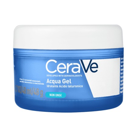 Cerave Water Gel acqua gel idratante per il viso ad azione continua 48 g