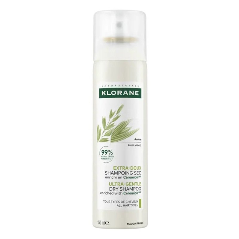 Klorane Shampoo secco extra delicato avena ceramide spray 150 ml