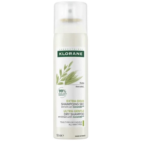 Klorane Shampoo secco extra delicato avena ceramide spray 150 ml