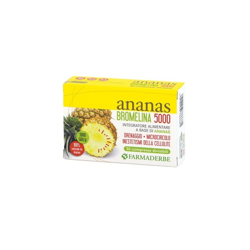 Ananas Bromelina 5000 30 compresse