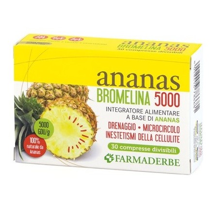 Ananas Bromelina 5000 30 compresse