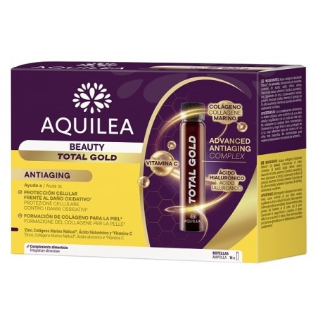 Aquilea Beauty Total Gold per la pelle 14 fialette