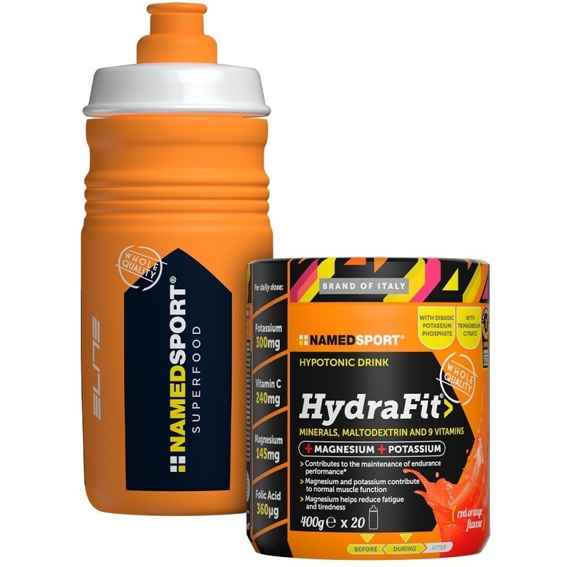 Named Sport Hydrafit 400 g + Borraccia in omaggio