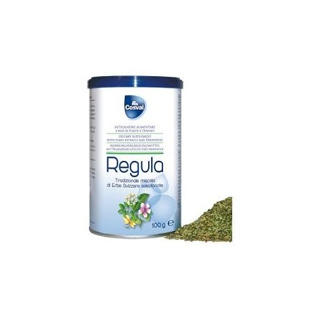 Cosval Regula 100 g Miscela Erbe Svizzere Lassativo
