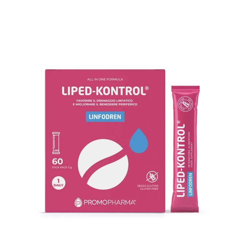 Liped-Kontrol Linfodren integratore drenaggio liquidi 60 stick pack