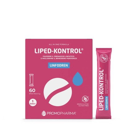 Liped-Kontrol Linfodren integratore drenaggio liquidi 60 stick pack