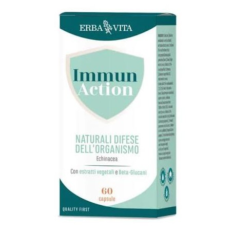 Erba Vita Immun Action per le difese immunitarie 60 cps