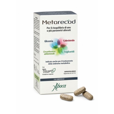 Aboca Metarecod Dispositivo Medico per il riequilibrio dei parametri metabolici 138 compresse