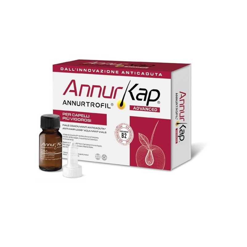 Annurkap Advanced fiale coadiuvanti anticaduta 12 fiale 7 ml