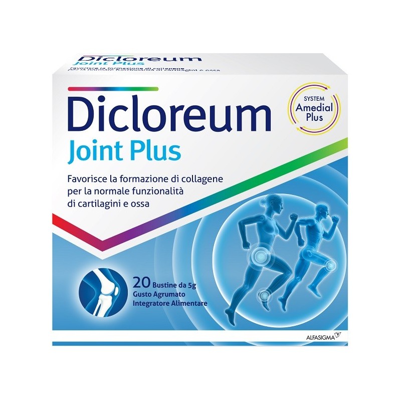 Alfasigma Dicloreum Joint Plus Con Vitamina C - 20 Bustine
