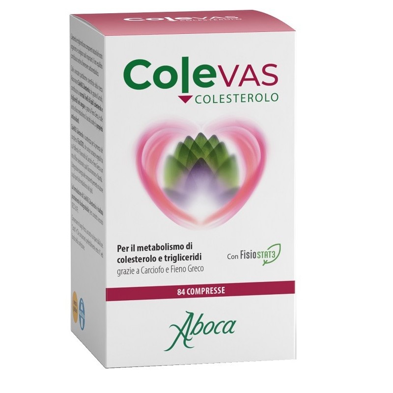 Aboca ColeVAS colesterolo integratore per metabolismo lipidico 84 compresse