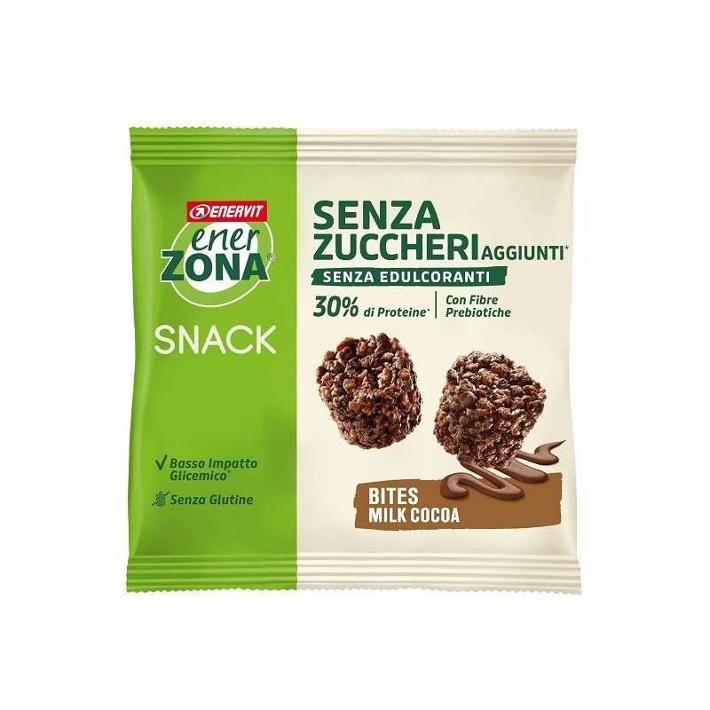 Enerzona Bites milk choco senza zuccheri aggiunti 24 g