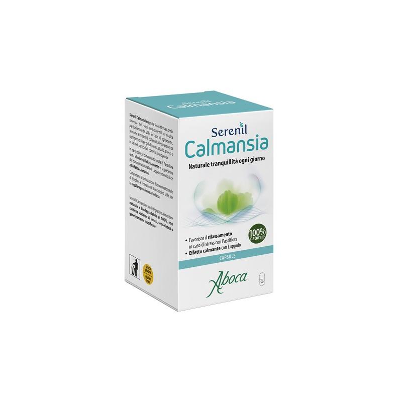 Aboca Serenil Calmansia Integratore Rilassante Anti Stress 50 Capsule